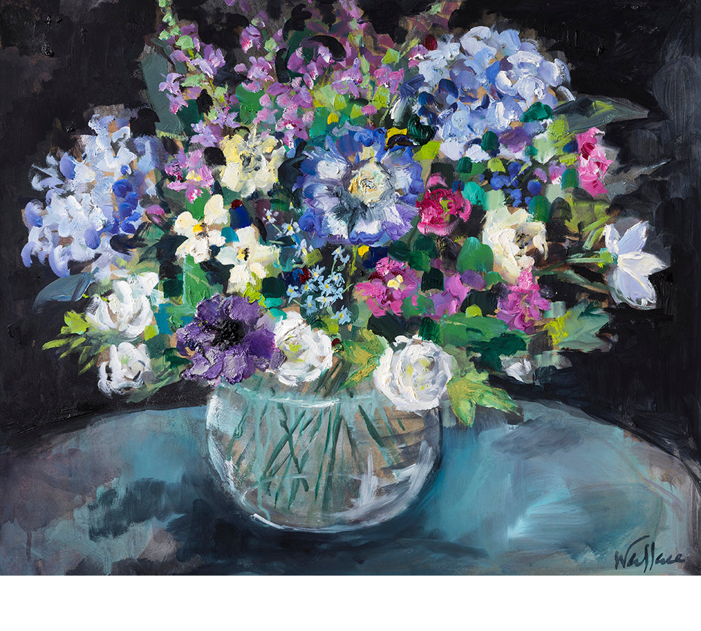 Summer Posey in Glass