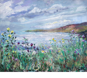 Study for Sea and Wildflowers