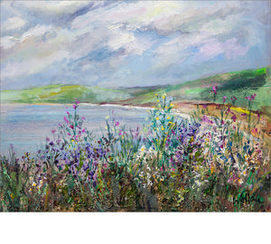 Wildflowers by the Beach